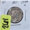 1944-S Mercury Dime