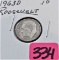 1963-D Roosevelt Dime