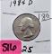 1984-D Washington Quarter