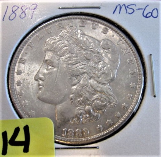 1889 Morgan Dollar