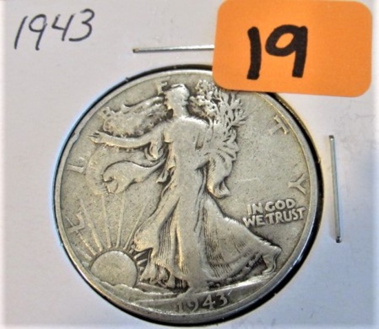 1943 Walking Liberty Half