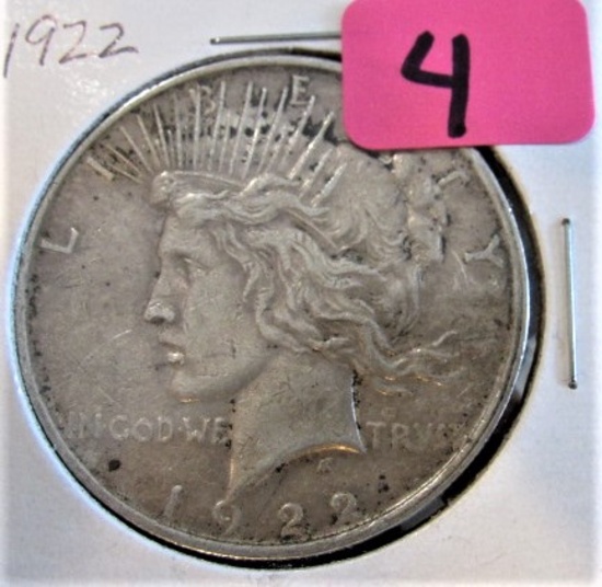 1922 Peace Dollar