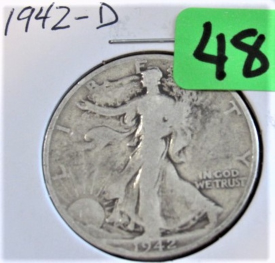 1942-D Walking Liberty Half