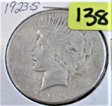 1923-S Peace Dollar