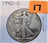 1942-D Walking Liberty Half