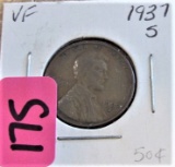 1937-S Lincoln Cent