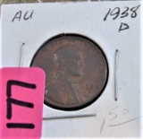 1938-D Lincoln Cent