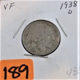 1938-D Buffalo Nickel