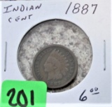 1887 Indian Head Cent