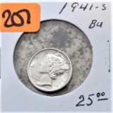 1941-S Mercury Dime