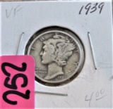 1939 Mercury Dime