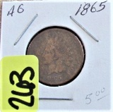 1865 Indian Head Cent