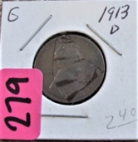 1913-D Lincoln Cent