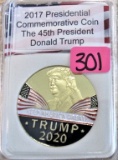 Donald Trump Graded Coin