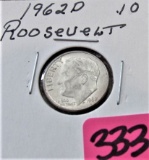 1962-D Roosevelt Dime