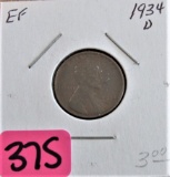 1934-D Lincoln Cent