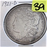 1921-D Morgan Dollar