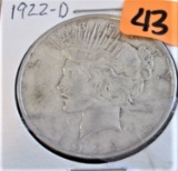 1922-D Peace Dollar