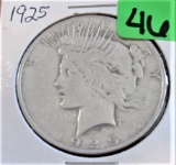 1925 Peace Dollar