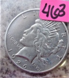 1926 Peace Dollar