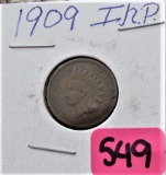 1909 Indian Head Cent