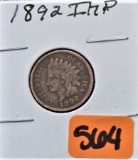 1892 Indian Head Cent