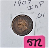 1907 Indian Head Cent