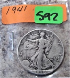 1941 Walking Liberty Half