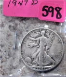 1947-D Walking Liberty Half