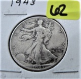 1943 Walking Liberty Half