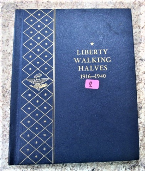 Walking Liberty Halves Album 1916-1940