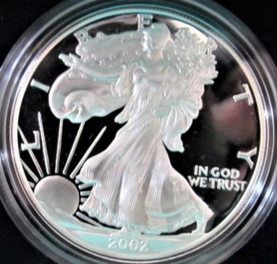 2002 Proof Silver Eagle