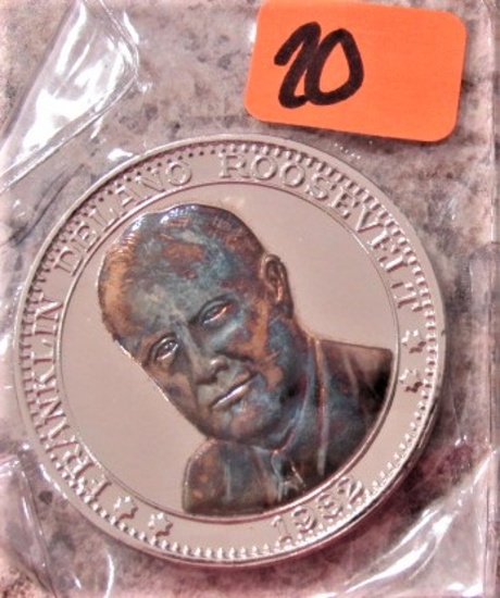 1982 Franklin D Roosevelt Coin