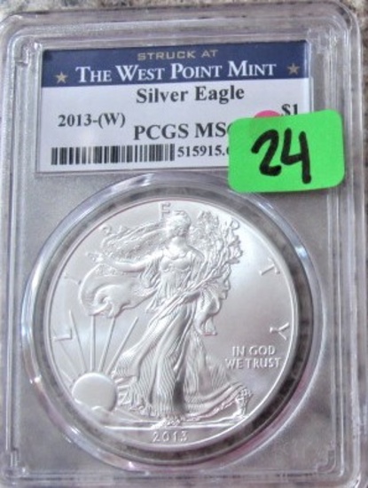 2013-W Silver Eagle $1 Coin