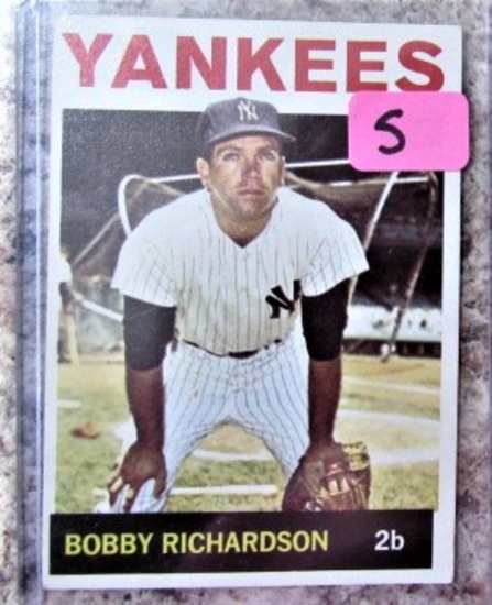 Topps 1964 Bobby Richardson #190