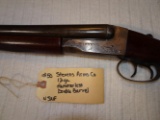 Stevens Arms Co. 12 ga Hammerless Double Barrel Double Trigger