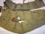 30-06 M1 Garand clips in bandoleers - 144 rds w/ammo box