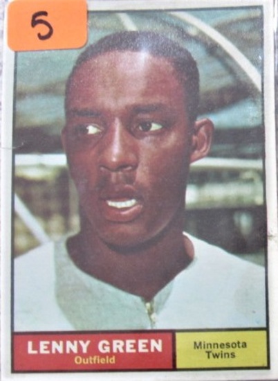 1961 Topps Lenny Green #4