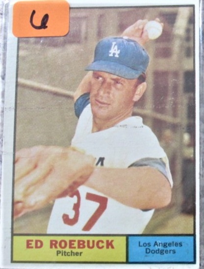 1961 Topps Ed Roebuck #6