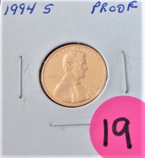 1994-S Cent Proof