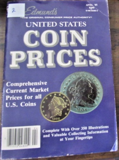 1985 Edmunds Coin Prices Book
