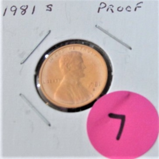 1981-S Cent Proof