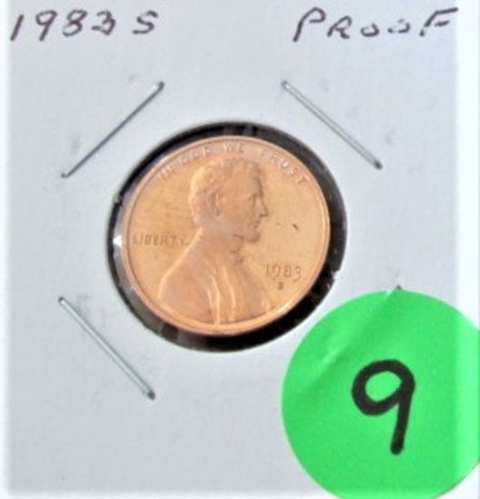 1983-S Cent Proof