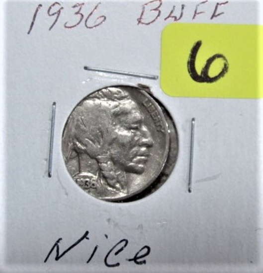 1936 Buffalo Nickel