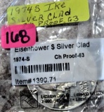 1974-S Eisenhower Silver Clad