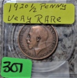 1920 Half Cent
