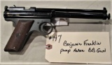 Benjamin Franklin Pump Action BB Gun Pistol