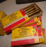 70 Empty Brass 375 Mag 7 Boxes