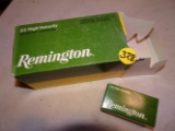 Remington 22 High Velocity 22 Long Rifle 1 Brick 500 Rds