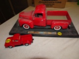 Fairfield Mint 1948 F1 Ford Red Pickup Collectable No Box w/Extra Small Pickup